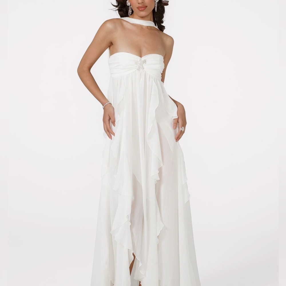 Nana Jacqueline Mariah Dress (White)